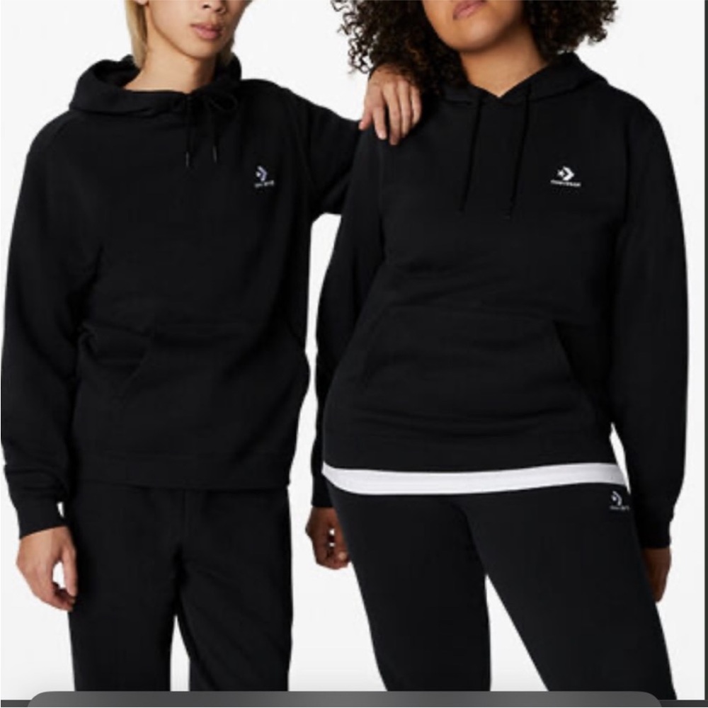 Converse Men's Black Hoodie